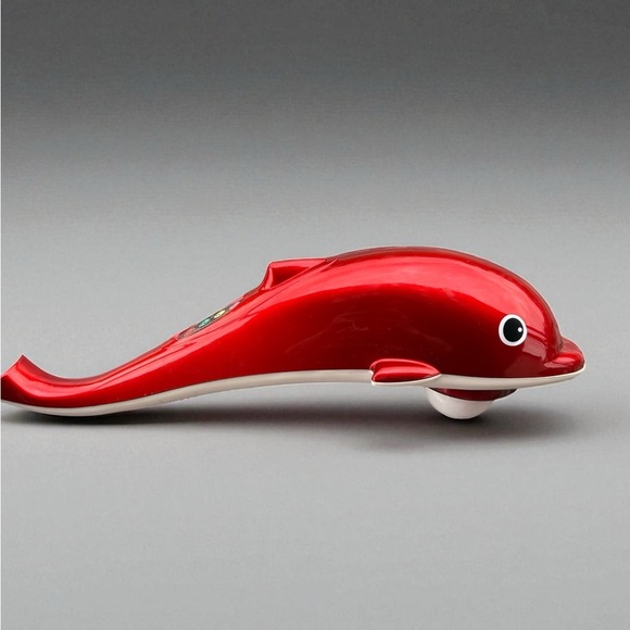 Deep Tissue Percussion Full Body Massager Dolphin Shape Tested Minor Scratches - Picture 5 of 13